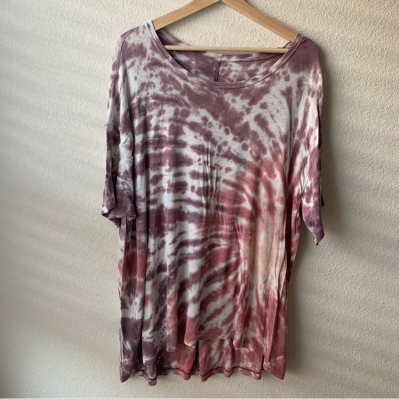 Oversized Tie-Dye American Eagle T-Shirt🌸💕 - Picture 2 of 7